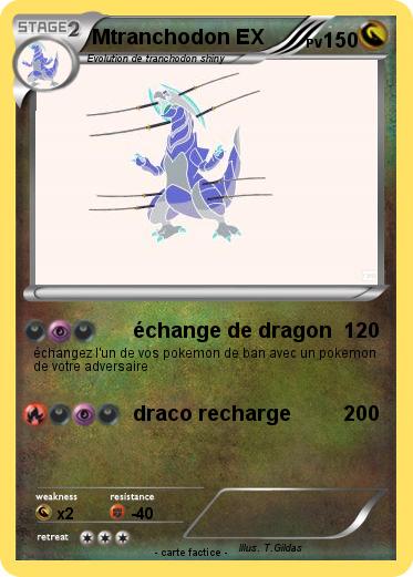 Pokemon Mtranchodon EX