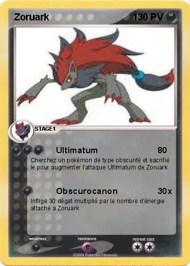 Pokemon Zoruark