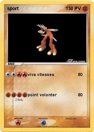 Pokemon sport