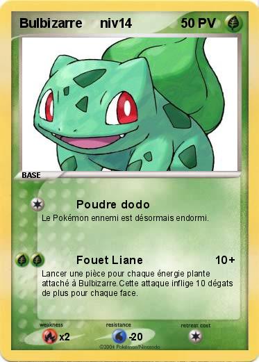 Pokemon Bulbizarre     niv14