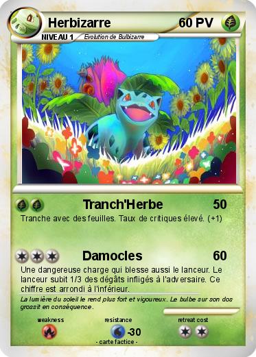 Pokemon Herbizarre