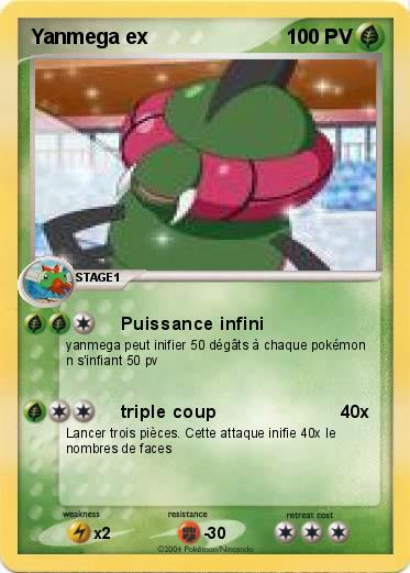 Pokemon Yanmega ex