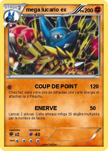 Pokemon mega lucario ex