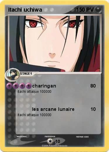 Pokemon itachi uchiwa