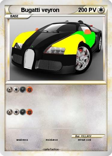 Pokemon Bugatti veyron