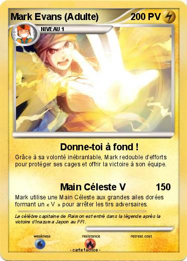 Pokemon Mark Evans (Adulte)