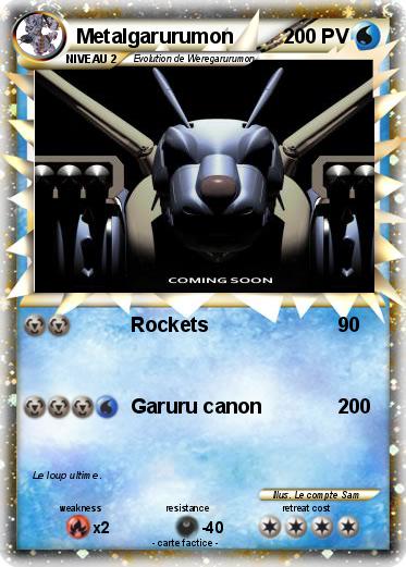Pokemon Metalgarurumon