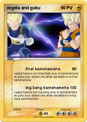 Pokemon vegeta and goku