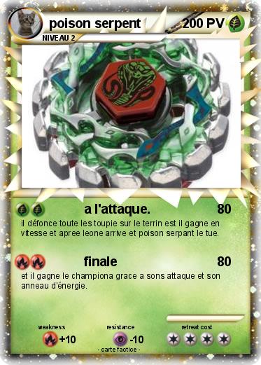 Pokemon poison serpent