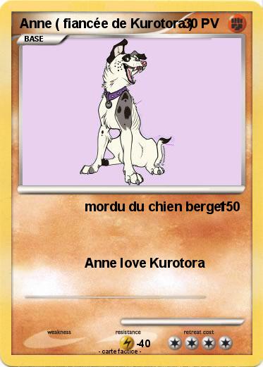 Pokemon Anne ( fiancée de Kurotora )