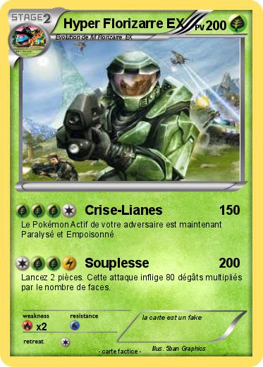 Pokemon Hyper Florizarre EX