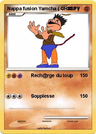 Pokemon Nappa fusion Yamcha ( GH0ST )