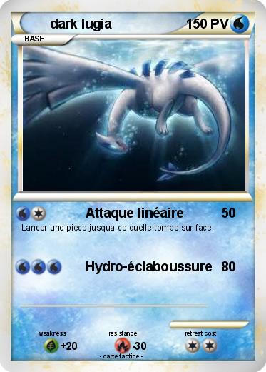 Pokemon dark lugia