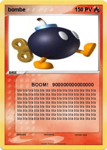 Pokemon bombe   