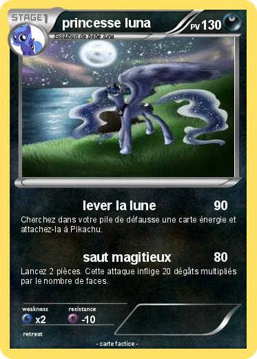 Pokemon princesse luna