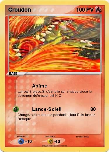 Pokemon Groudon