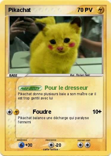 Pokemon Pikachat