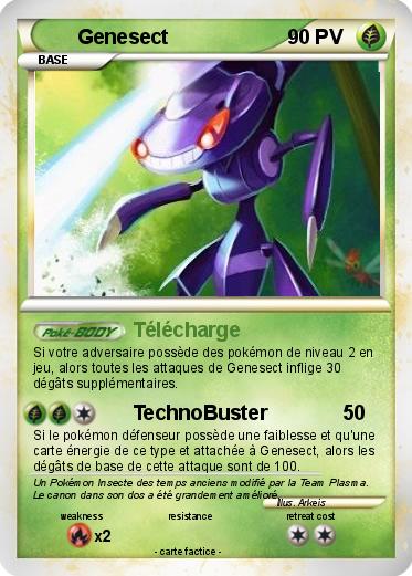 Pokemon Genesect