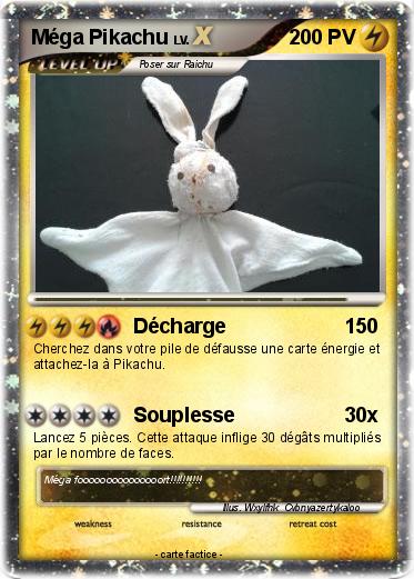Pokemon Méga Pikachu