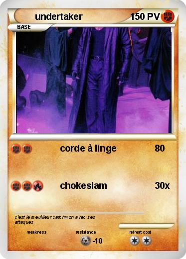Pokemon undertaker