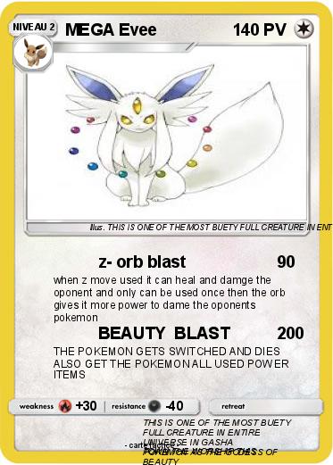 Pokemon MEGA Evee