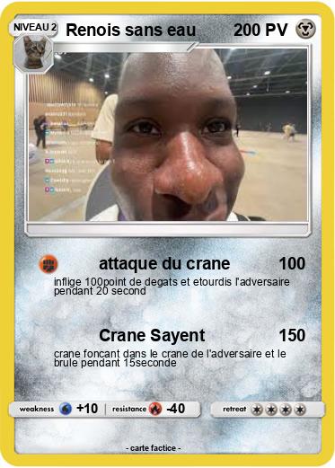 Pokemon Renois sans eau