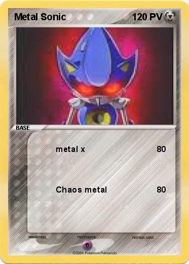 Pokemon Metal Sonic 