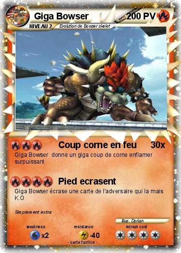 Pokemon Giga Bowser