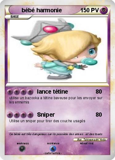 Pokemon bébé harmonie