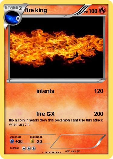 Pokemon fire king