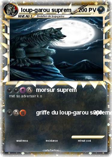 Pokemon loup-garou suprem