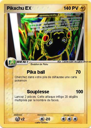 Pokemon Pikachu EX