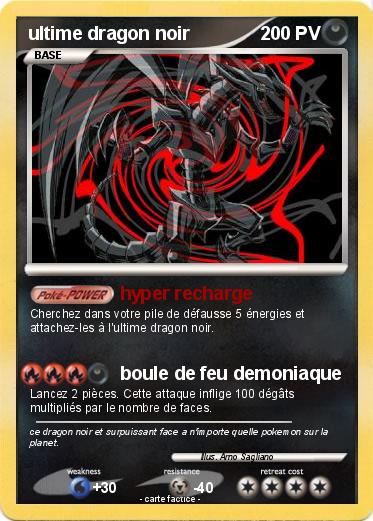 Pokemon ultime dragon noir