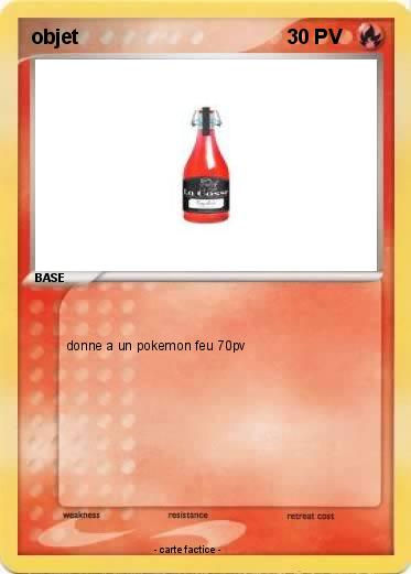 Pokemon objet