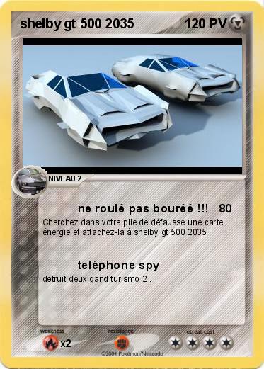 Pokemon shelby gt 500 2035 