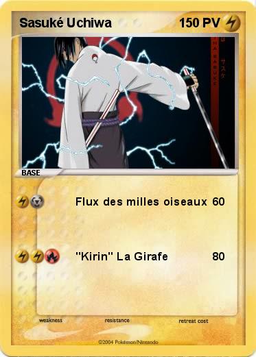 Pokemon Sasuké Uchiwa