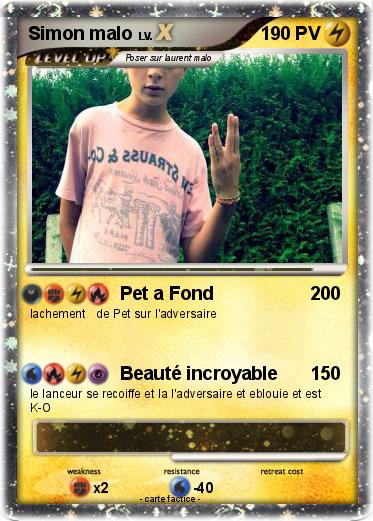 Pokemon Simon malo