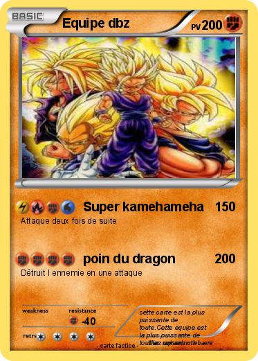 Pokemon Equipe dbz