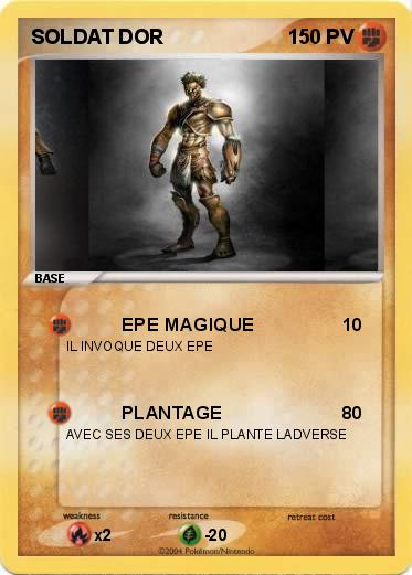 Pokemon SOLDAT DOR