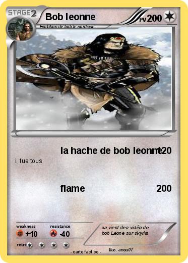 Pokemon Bob leonne
