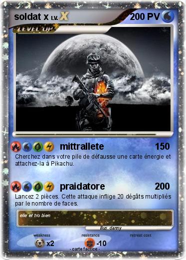 Pokemon soldat x