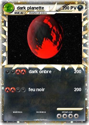 Pokemon dark planette