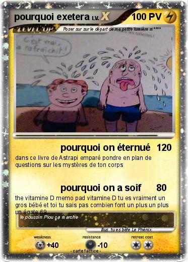 Pokemon pourquoi exetera