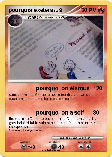 Pokemon pourquoi exetera