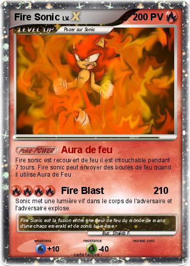 Pokemon Fire Sonic