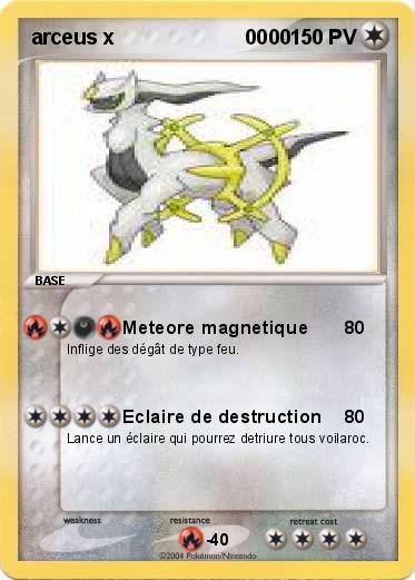 Pokemon arceus x                       0000