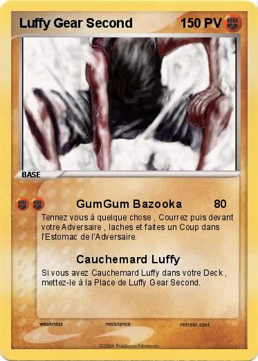 Pokemon Luffy Gear Second