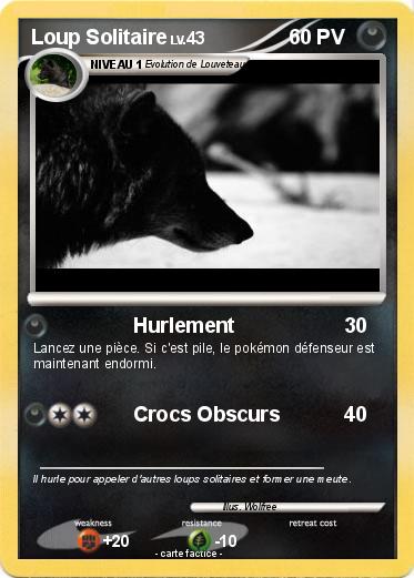 Pokemon Loup Solitaire