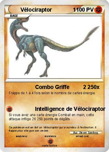 Pokemon Vélociraptor              1
