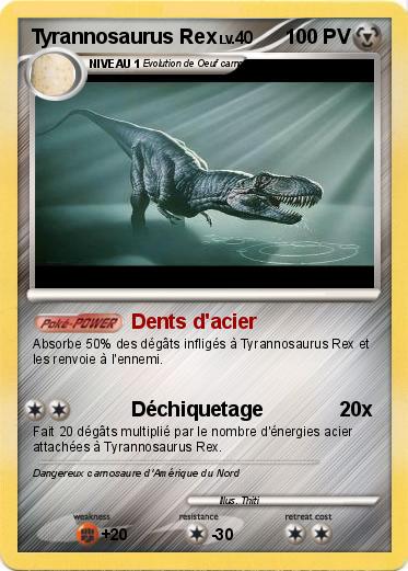 Pokemon Tyrannosaurus Rex